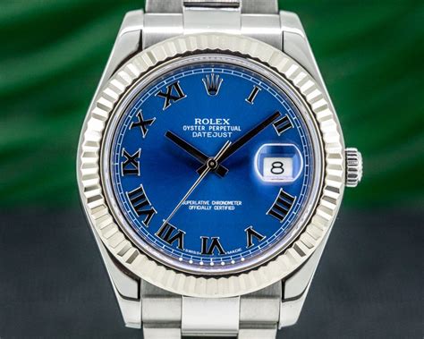 rolex datejust 116334|rolex 116334 blue.